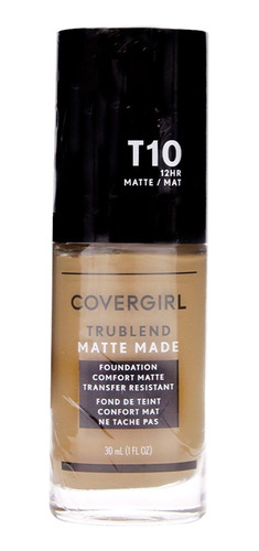 Base De Maquillaje Trublend Matte Made T10 Golden Amber