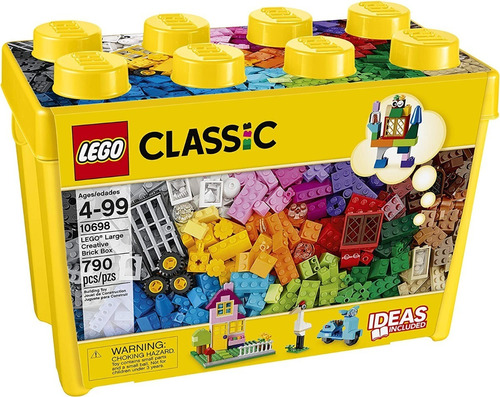 Lego Clasico 10698 - Caja De Ladrillos Creativa (790 Piezas)