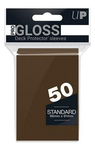 Brand: Ultra Pro Sleeves 50 D12 Card Game Brown 