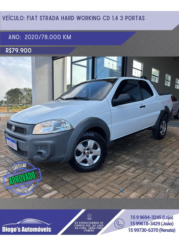 Fiat Strada 1.4 Hard Working Cab. Dupla Flex 3p