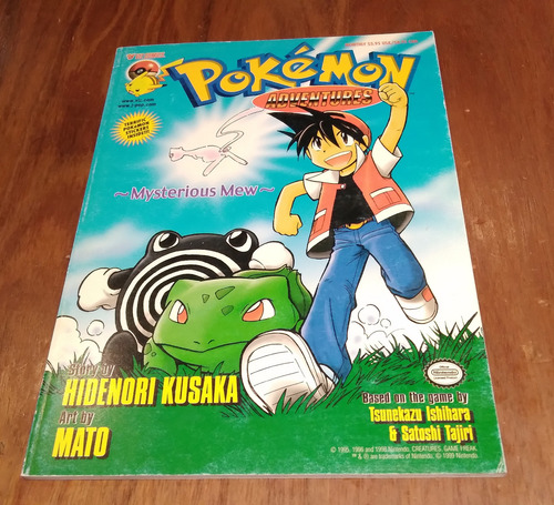 Pokémon Adventures. 1. Mysterious Mew. 1ra Ed (Usado)