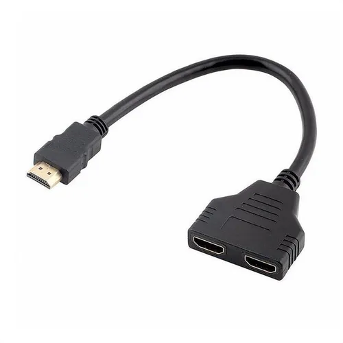 OEM CABLE ADAPTADOR HDMI 1 MACHO 2 HEMBRAS