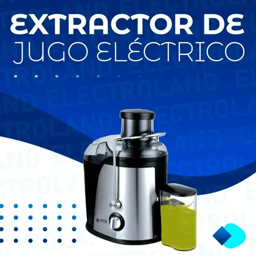 Extractor De Jugo Juguera Eléctrica Accesorios Acero Filtro