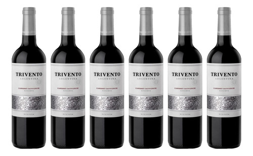 Vino Trivento Reserve Cabernet Sauvignon 750cc Caja X6