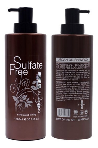  Shampoo Sulfate Free X 1000 Ml. Morocco