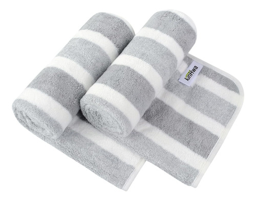 Kinhwa Toalla Mano Microfibra Para Baño Suave Absorbente Spa