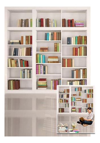 Aofoto Librero Escolar Moderno De 5.9ft X 5.9ft Biblioteca B