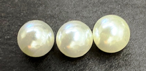 Perla Sin Agujero 10mm Ideal P/clavarropa, Bijou X 500 Grams