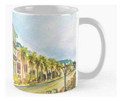 Taza Edificios En La Batería Calidad Premium