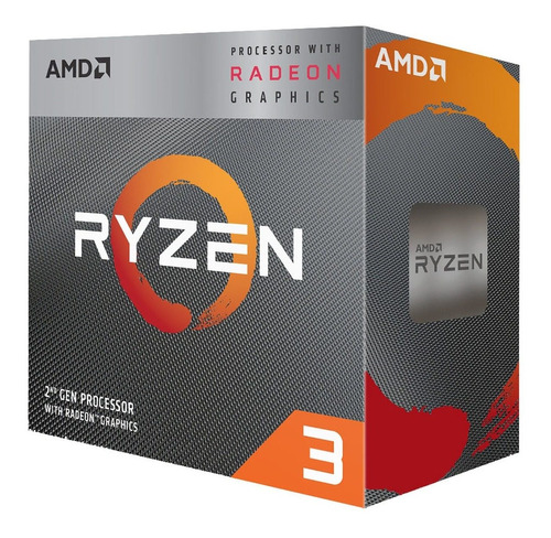 Procesador Amd Ryzen 3 3200g 2dagen 3,6ghz C/gráficos Radeon