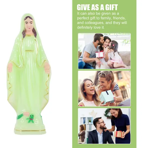 Estatua Decorativa De La Virgen María Rezando