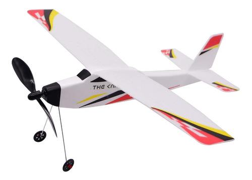 Modelo De Avião De Brinquedo Com Elástico De Borracha