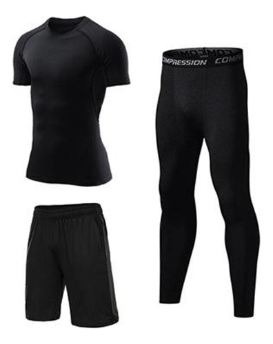 Mallas Deportivas Para Hombre, Playera, Pantalones Cortos,