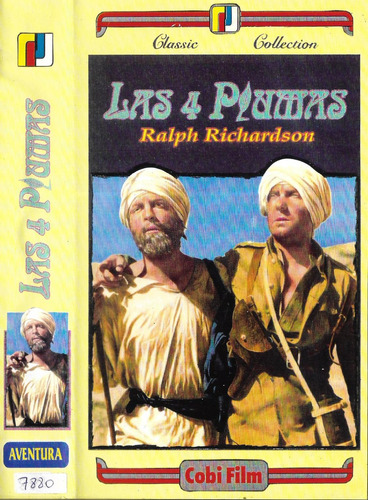 Las Cuatro Plumas Vhs Zoltan Korda Ralph Richardson