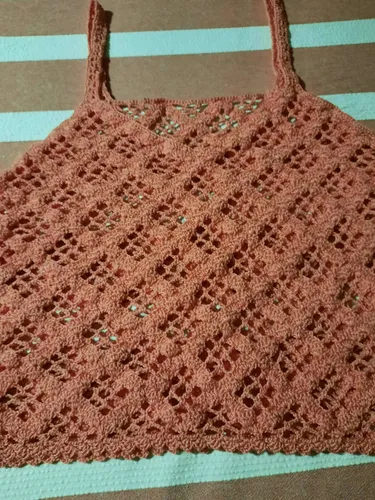 Polera tejida a crochet new arrivals