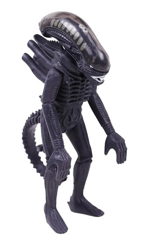 Figura Alien Xenomorfo Articulado Negro Predator Terror