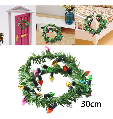 Accesorios De Decoración Navideña A Escala 1:12, Cuerdas
