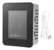 Comprar Detector De Calidad Del Aire 6 En 1 Pm2.5 Pm10 Hcho Tvoc Co
