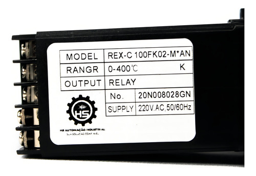 Controlador de temperatura de salida de relé REX-C100-R-R