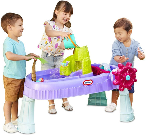 Little Tikes - Mesa De Agua Con Cinco Estaciones De Juego 