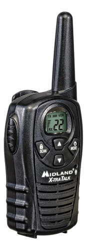 2 Radios Walkie Talkie Midland Lxt118 Hasta 18mi 22 Canales Bandas De Frecuencia Uhf 462.5500 ~ 467.7125 Mhz