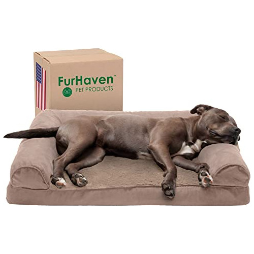 Pielhaven Grande Ortopédico Cama De Perro Plush  Ctzgm