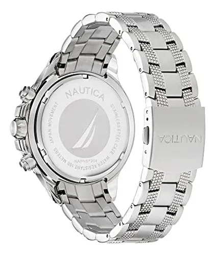 Reloj nautica online plateado