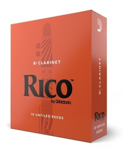 Cañas Para Clarinete Sib 3 Rico Rca1030(10) Confirma Existe)