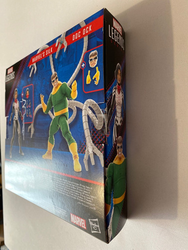 Doc Ock & Silk Marvel Legends Spiderman Doctor Octopus 6pulg (Usado)