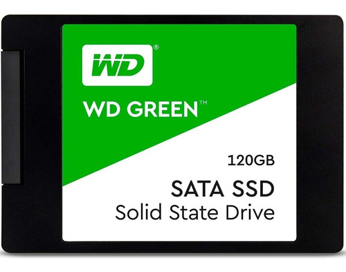 Disco sólido SSD interno Western Digital WD Green WDS120G2G0A 120GB verde