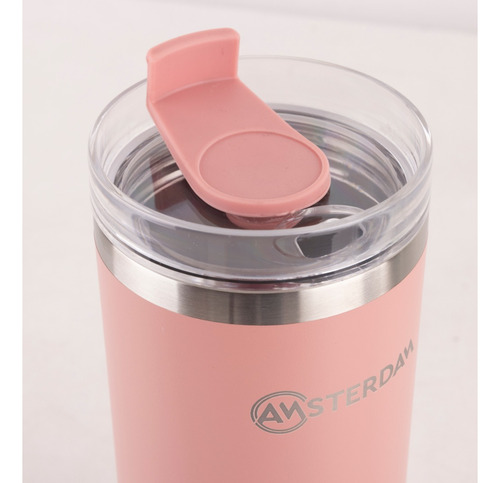 Vaso Termico De Acero Inox Con Tapa Y Sorbete 890 Ml -viaje