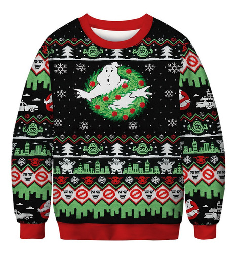 Sudadera Ugly Sweater Rick And Morty Christmas