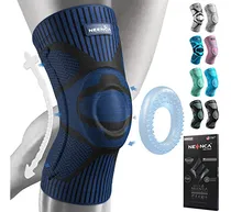 Comprar Neenca Rodillera, Rodillera De Compresión Con Almohadilla De Gel Para Rótula Y Estabilizadores De Resorte Lateral, Protector De Rodilla Para Correr, Desgarro De Menisco, Artritis, Alivio Del Dolor En