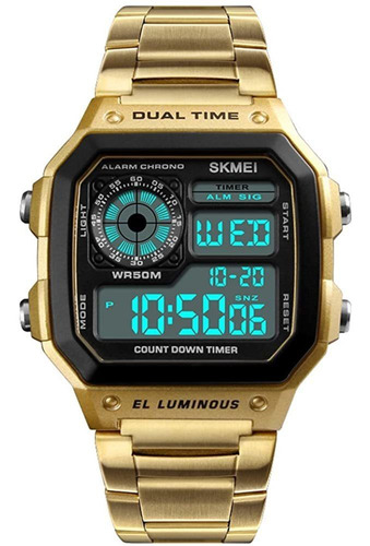 Reloj Hombre Uswatch 43237-2 Cuarzo Pulso Dorado Just Watche