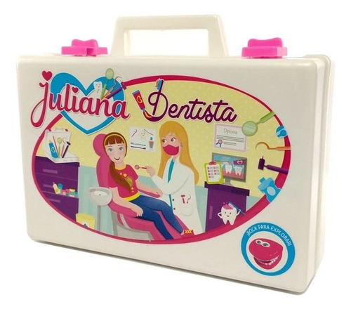 Valija Juliana Set Dentista Con Accesorios Dientes Doctora  