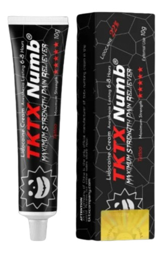 Crema Tktx Numb Original Ultra Rapida La Mas Potente