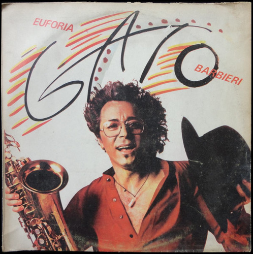 Imagen 2 de 3 de Disco Vinilo Gato Barbieri. Euforia. Muy Buen Estado. 21056