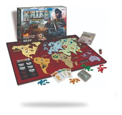 Krieg Juego De Mesa Toyco Juego Estrategia Mi Cielo Azul