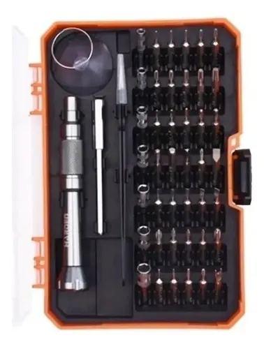Juego Kit Destornillador Precisión Harden 46 Piezas 550145