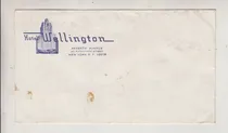Comprar Antiguo Sobre Del Hotel Wellington De New York Usa Vintage