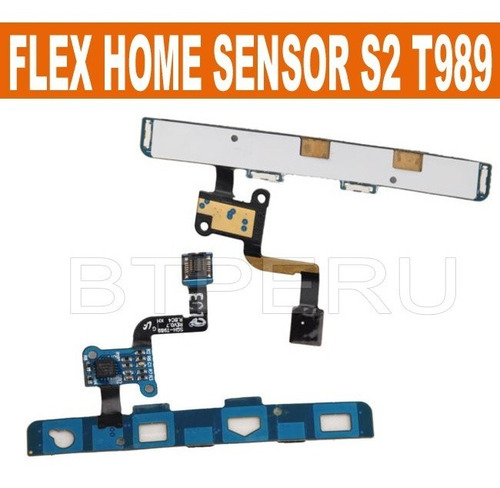 Flex Sensor Boton Home Samsung S2 T989 Hercules Laterales
