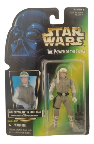Luke Skywalker Hoth Star Wars Power Of The Force Kenner 