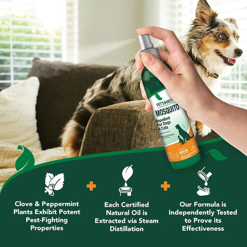Repelente Natural Para Perros Y Gatos, 23 Centímetros Cúbico