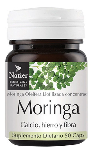 Moringa X 50 Cápsulas Natier