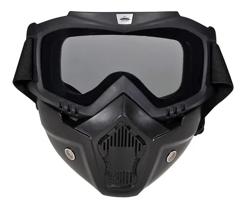 Mascara para casco hot sale