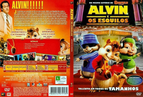 Dvd Lacrado Alvin E Os Esquilos