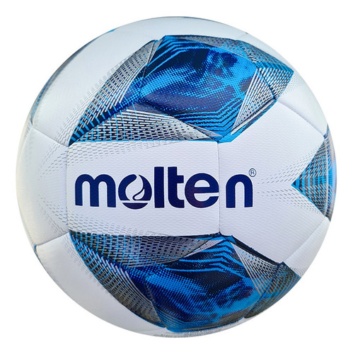 . Balón De Fútbol F4a1000 Mt Azul Plateado N.° 4 (5-7