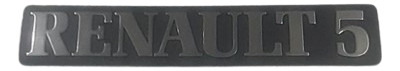 Emblema Maleta Renault 5 Original