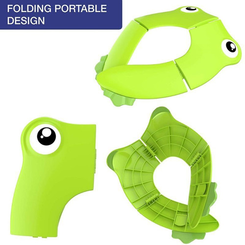 Asiento De Inodoro Plegable Para Entrenamiento Para Ir Al Ba