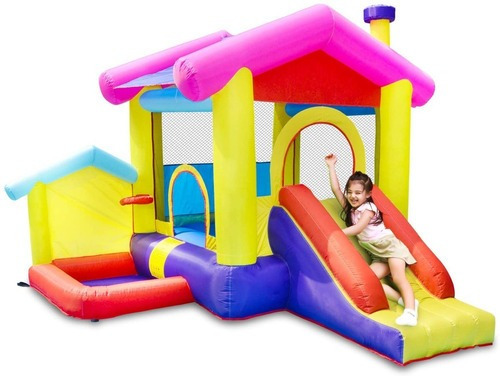 Airmyfun 62088 Castillo Inflable Tobogan Piscina Pelotas